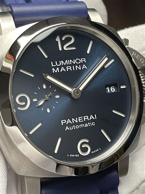 panerai pam1313|panerai luminor marina blue dial.